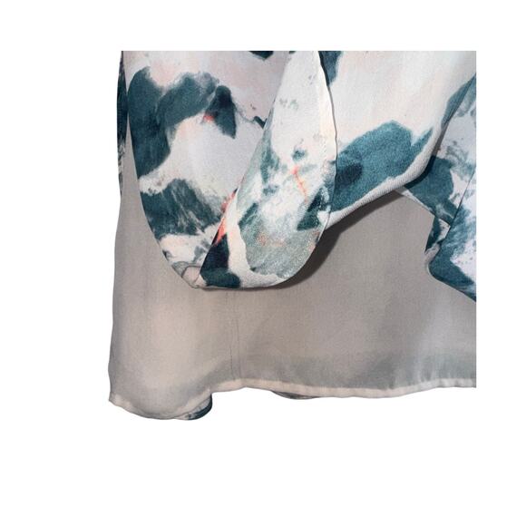 CAbi Gelato Watercolor Tunic Blouse Size XS Style 5035 Sleeveless Top - Picture 4 of 7